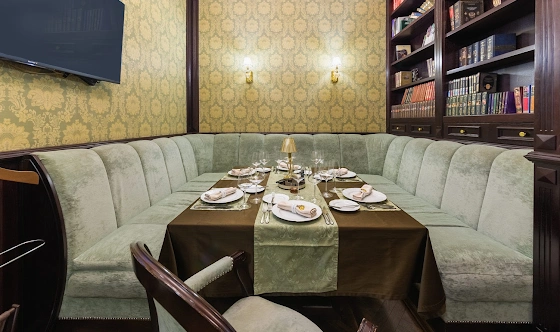 Фото №5 зала Малая VIP-комната или «Английская библиотека»