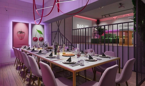 Фото №4 зала Лофт «5 o'clock»