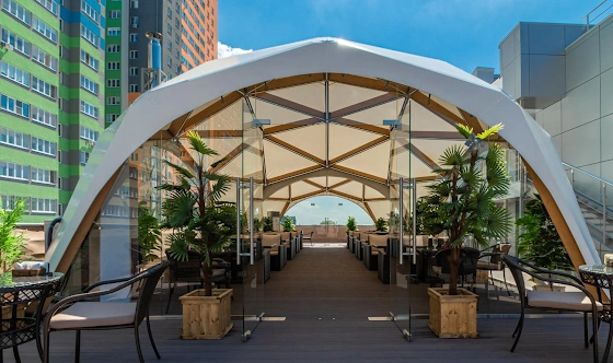 Фото №16 зала Летний шатер на крыше